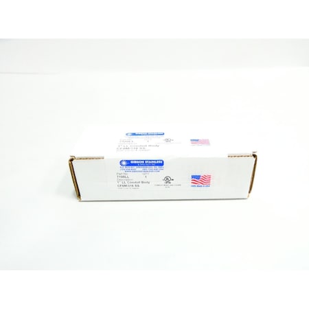 Gibson BODY STAINLESS LL 1IN CONDUIT OUTLET BODIES AND BOX 7100LL